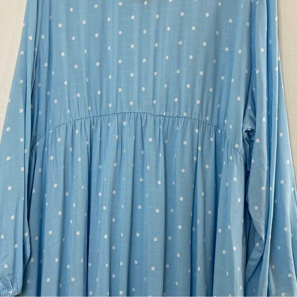 Torrid Lenny Long Sleeve Voluminous Skater Dress - 4 - Picture 11 of 16